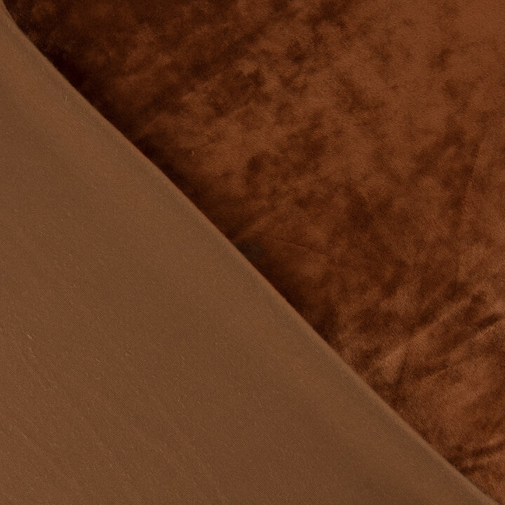 Terracotta Brown Velvet Dot - Ribes y Casals