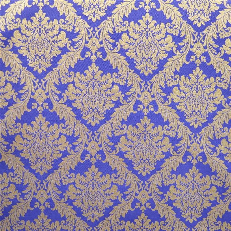 Satin Damasque Blue - Ribes y Casals