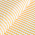 Gingham Stripes Fabric Yellow 4mm - Ribes y Casals
