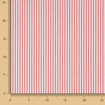 Medium Red Gingham Stripe - Ribes y Casals