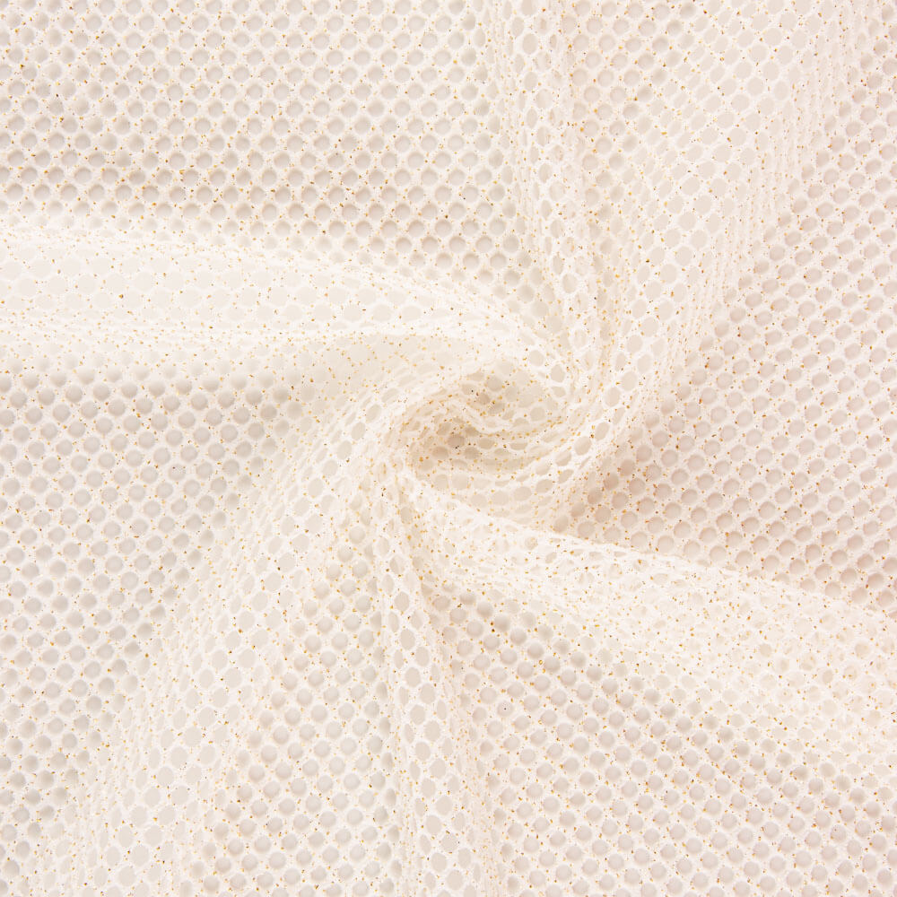 Bright Openwork White Net - Ribes y Casals