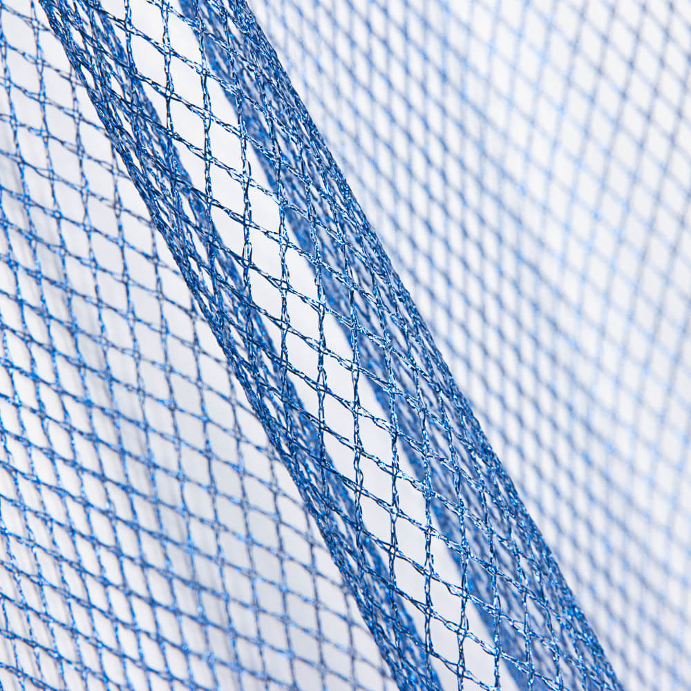 Blue Metallic Net Fabric - Ribes y Casals