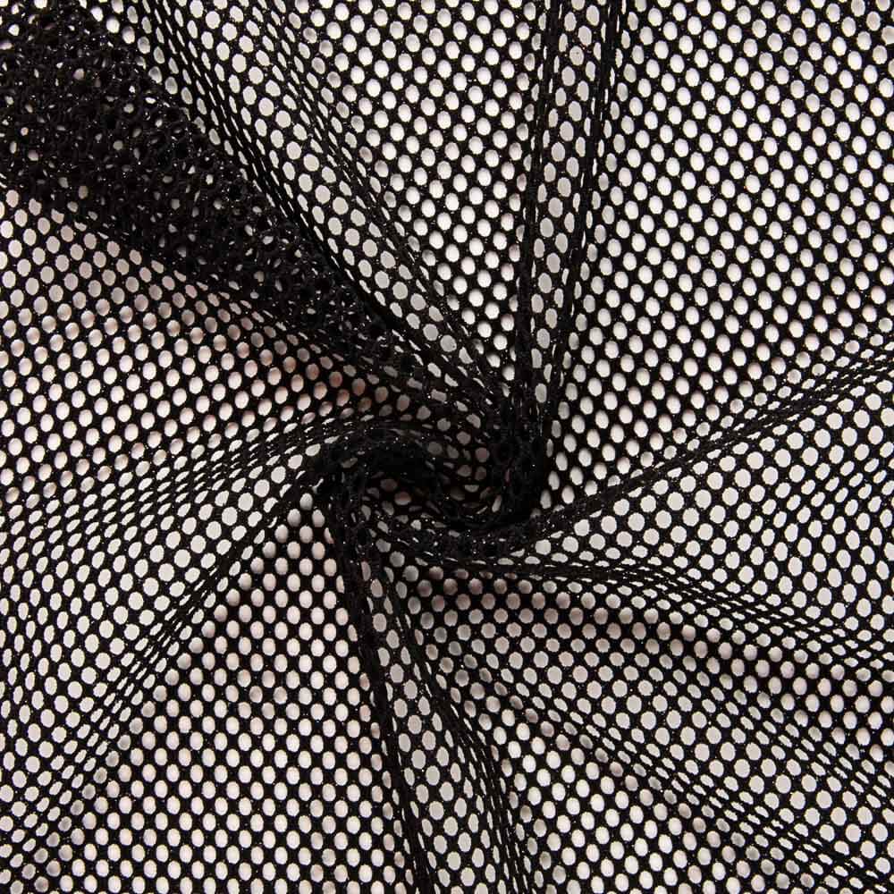 Shiny Openwork Black Net - Ribes y Casals