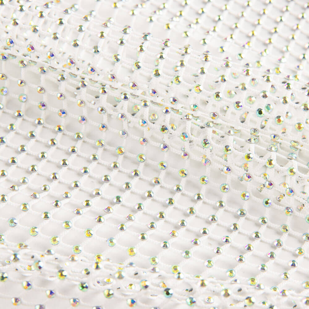White Rhinestones Net - Ribes y Casals