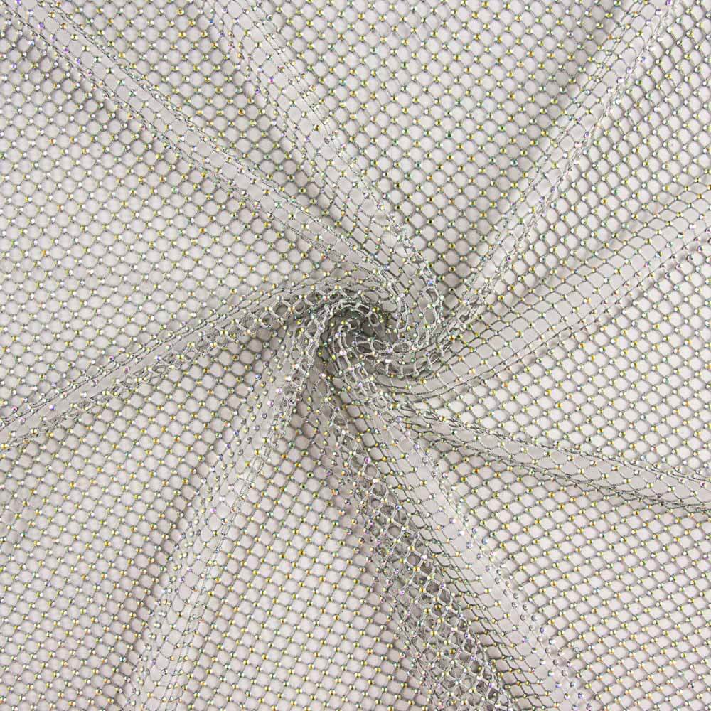Grey Rhinestone Net - Ribes y Casals