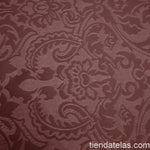 Stain Resistant Jacquard Brown 2 - Ribes y Casals