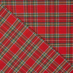 Lightweight Resin-Coated Canvas – Mini Christmas Tartan - Ribes y Casals