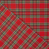 Lightweight Resin-Coated Canvas – Mini Christmas Tartan - Ribes y Casals