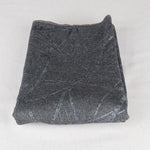 Herringbone Wool Fabric Foil Grey 150x150cm - Ribes y Casals