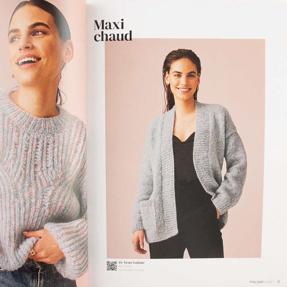 Phildar Women&#39;s Autumn/Winter Yarn Magazine - Ribes y Casals
