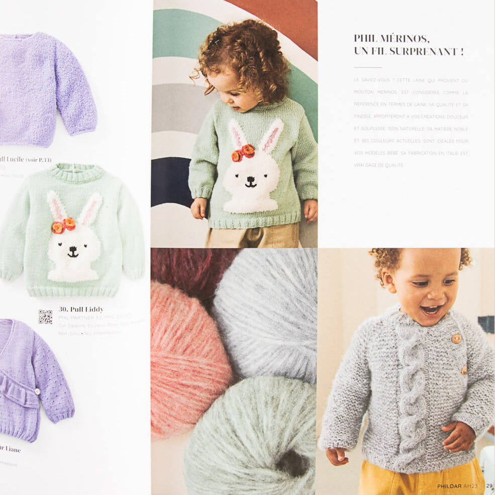 Phildar Baby Yarn Magazine - Ribes y Casals