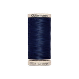 Gütermann Quilting and Patchwork Thread 200 m Navy Blue 5322 - Ribes y Casals
