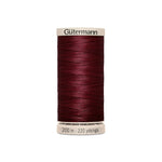 Gütermann Quilting and Patchwork Thread 200 m Maroon 2833 - Ribes y Casals