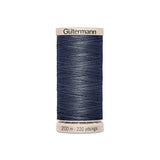 Gütermann Quilting and Patchwork Thread 200 m Lead Grey 5114 - Ribes y Casals