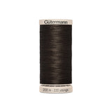 Gütermann Quilting and Patchwork Thread 200 m Dark Brown 1712 - Ribes y Casals