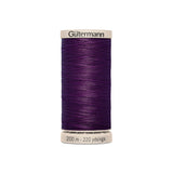 Gütermann Quilting and Patchwork Thread 200 m Purple 3832 - Ribes y Casals
