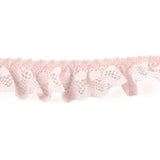 Soft Pink Lace Trim 22 mm - Ribes y Casals