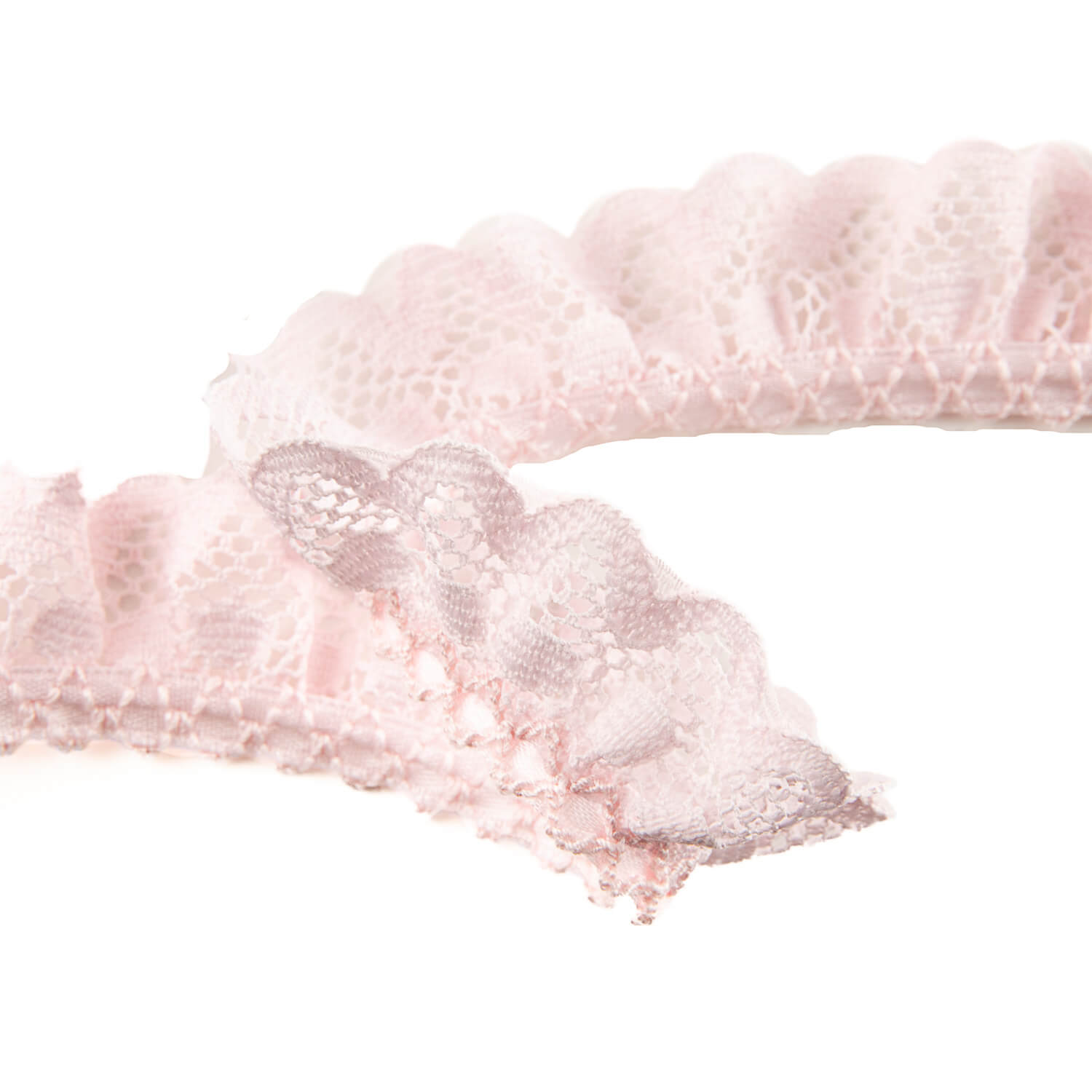Soft Pink Lace Trim 22 mm - Ribes y Casals