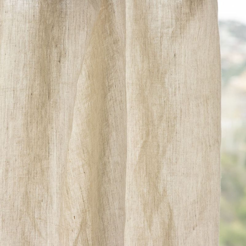 Premium Fine Linen Pleated Curtain Making - Ribes y Casals