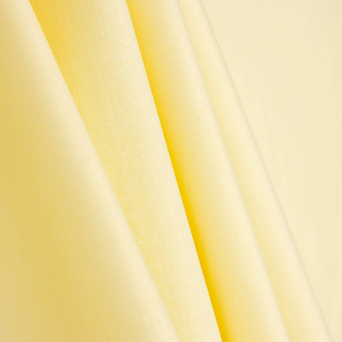 Yellow Cotton-Blend Sheet Fabric (270 cm) - Ribes y Casals