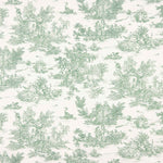 Green Toile de Jouy Sheet - Ribes y Casals