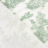 Green Toile de Jouy Sheet - Ribes y Casals