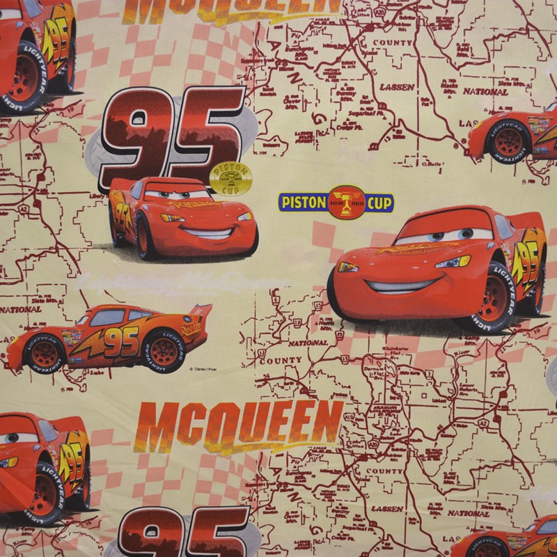 Cars McQueen Disney Ecru - Ribes y Casals