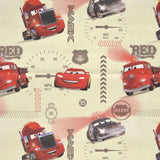 Disney Sheets Cars Beige - Ribes y Casals