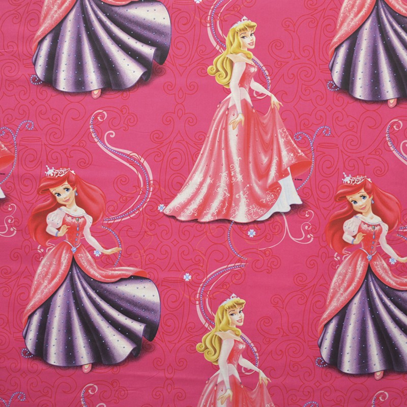 Disney Sheets Princesses Fuchsia - Ribes y Casals