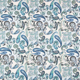 Twill Bi-elastic Paisley Blue - Ribes y Casals