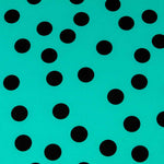 Green Polka Dot Twill - Ribes y Casals