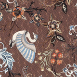 Shanghai Brown Bi-elastic Twill - Ribes y Casals