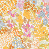 Twill Elastane Lilac Flowers - Ribes y Casals