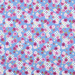 Stretch Twill Flamenco Patchwork Blue - Ribes y Casals