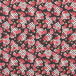 Stretch Twill Flamenca Patchwork Black - Ribes y Casals