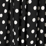 Stretch Twill Dots  Black - Ribes y Casals