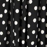 Stretch Twill Dots  Black - Ribes y Casals