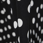 Stretch Twill Dots  Black - Ribes y Casals