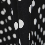 Stretch Twill Dots  Black - Ribes y Casals