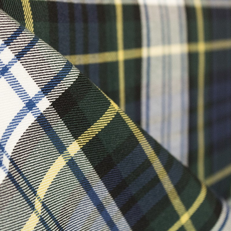 Twill Scottish Tartan Green-Blue - Ribes y Casals