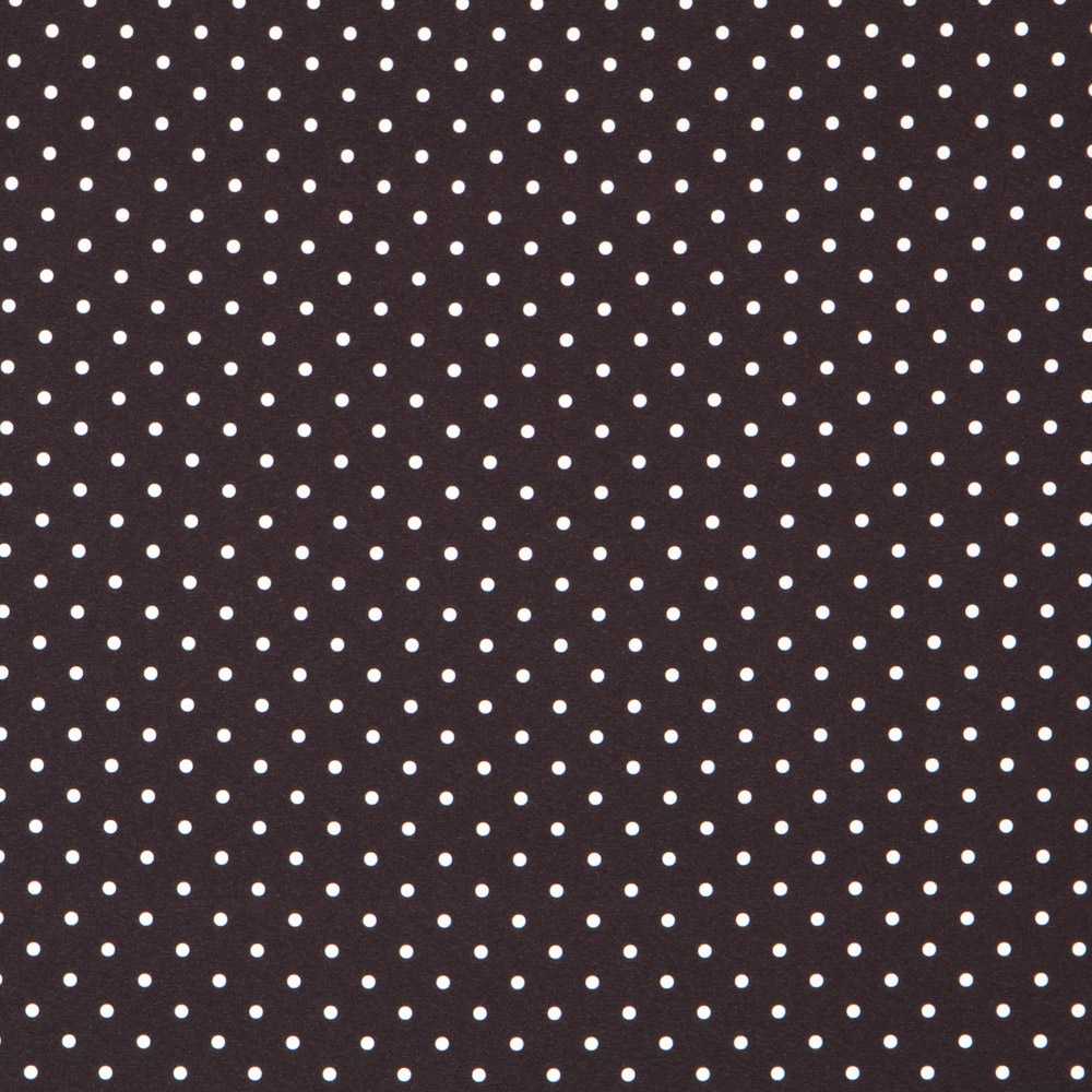 Twill Stretch Dots Black 2mm - Ribes y Casals