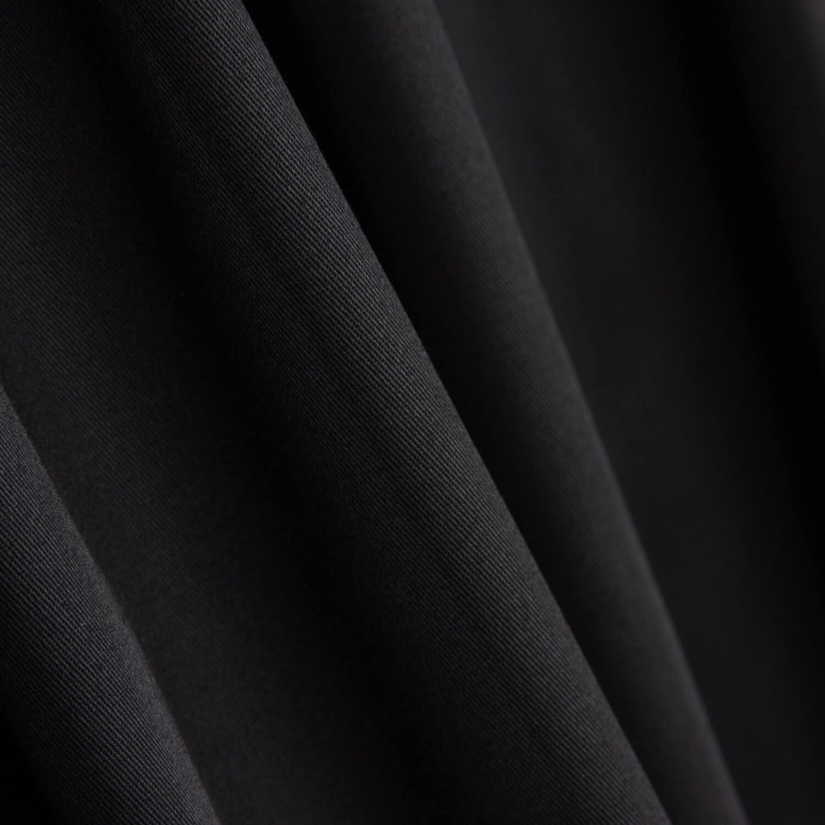 Retal Sarga Algodón Elástico Negro 45x150 cms - Ribes y Casals