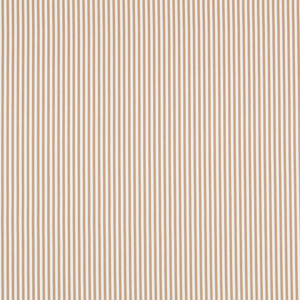 Brown Striped Twill - Ribes y Casals
