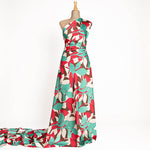 Bicolor Jungle Printed Satin - Ribes y Casals