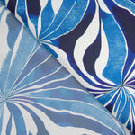 Blue Denisa Printed Satin - Ribes y Casals