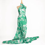Mint Kimono Printed Satin - Ribes y Casals