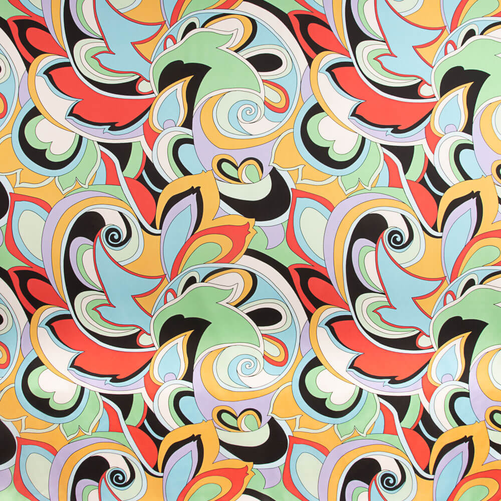 Multicolor Pucci Print Satin - Ribes y Casals