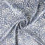 Abstract Print Polyester Satin Blue - Ribes y Casals
