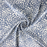 Abstract Print Polyester Satin Blue - Ribes y Casals