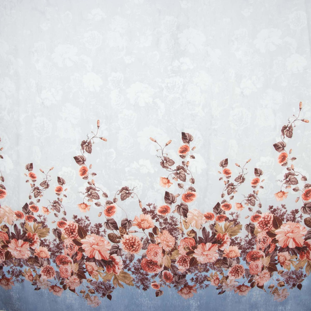 Romantic Garden Polyester Satin - Ribes y Casals